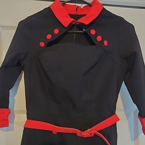 Black and red Hell Bunny Dress